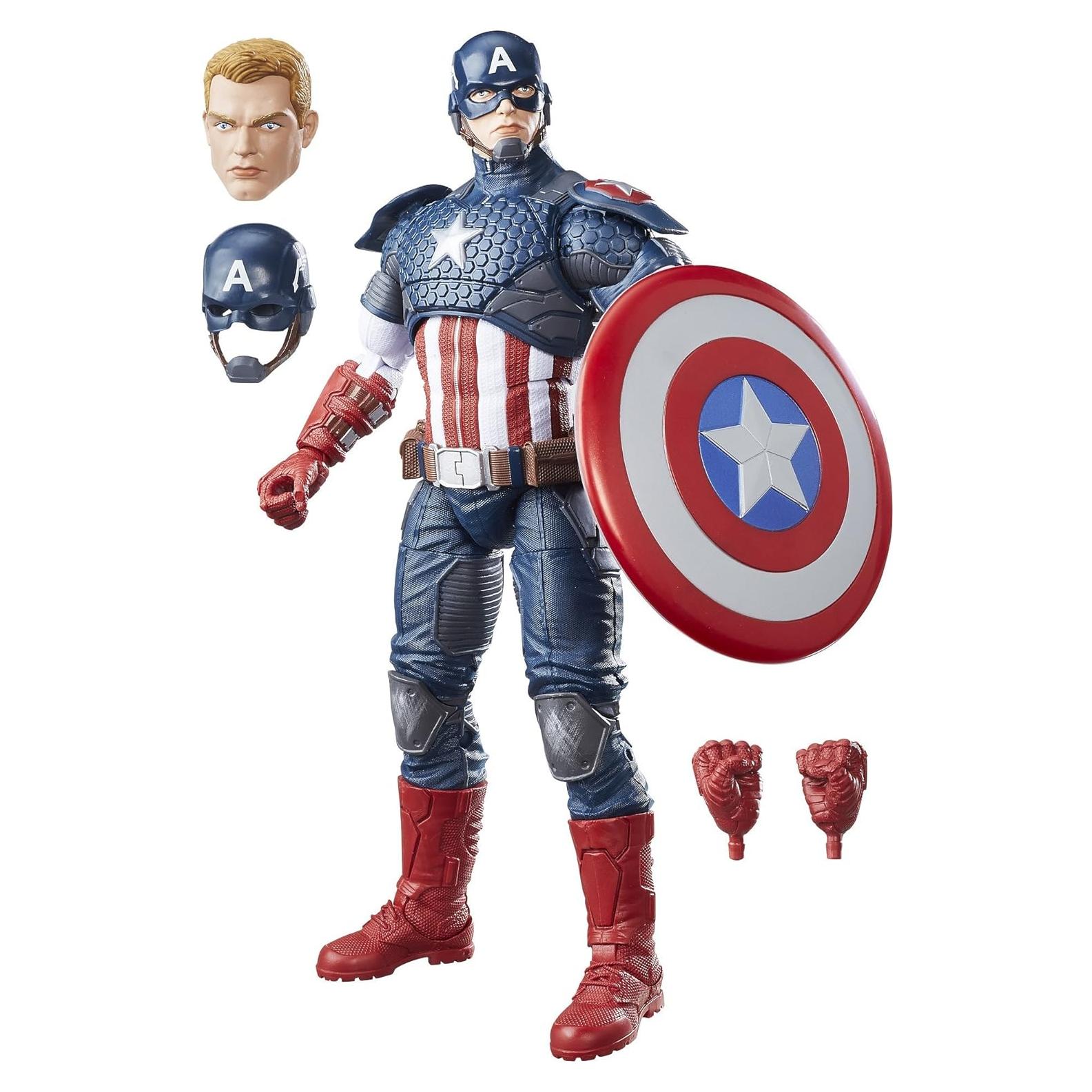 Figura Capitán América Marvel Legends 30 cm Hasbro