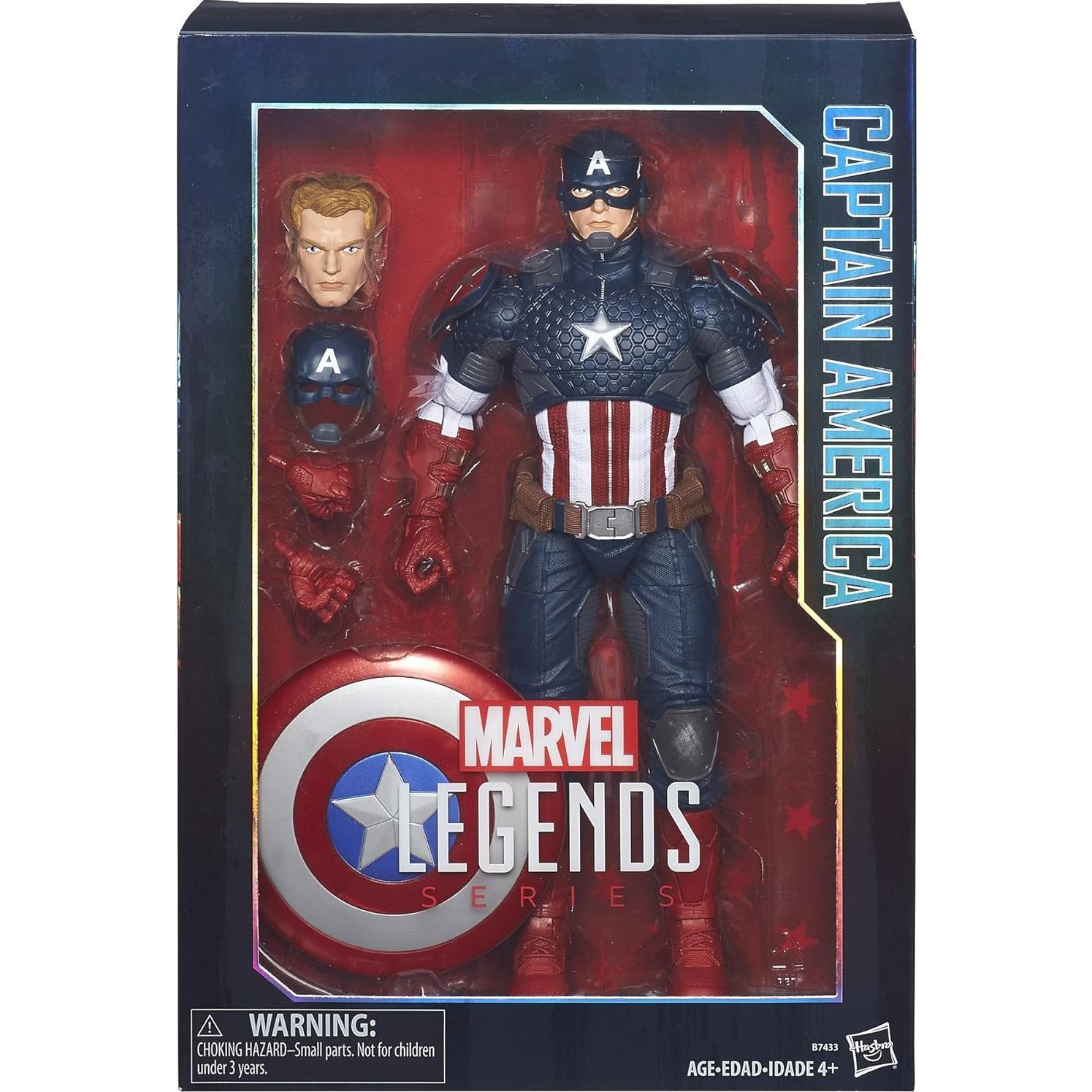 Figura Capitán América Marvel Legends 30 cm Hasbro
