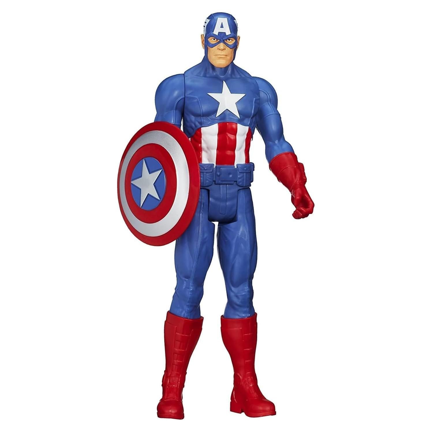 Figura de acción Capitán América Hasbro Titan Hero 30.6 cm