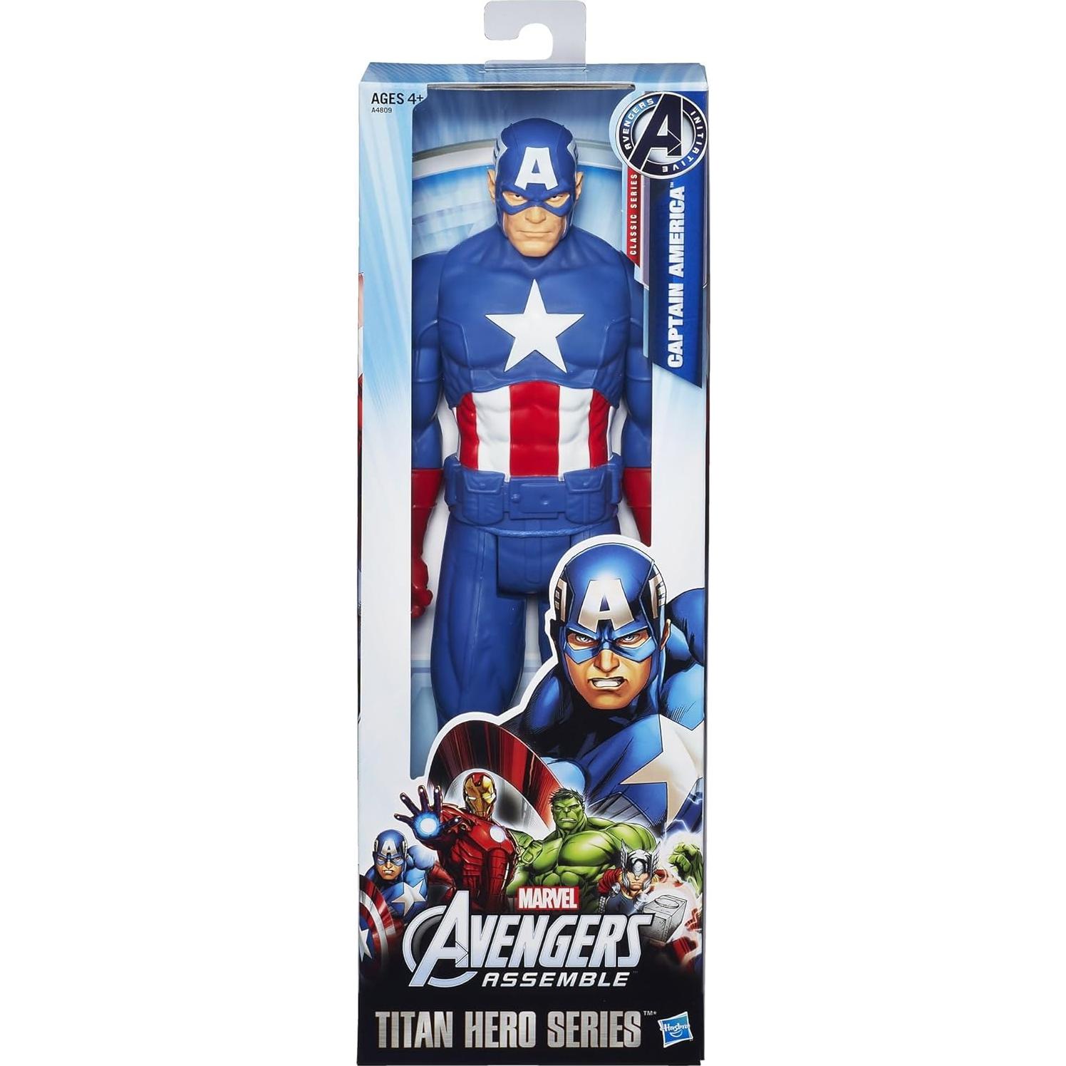 Figura de acción Capitán América Hasbro Titan Hero 30.6 cm