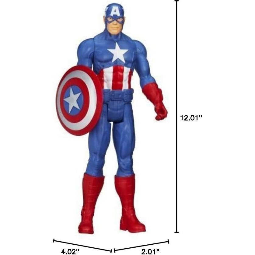 Figura de acción Capitán América Hasbro Titan Hero 30.6 cm