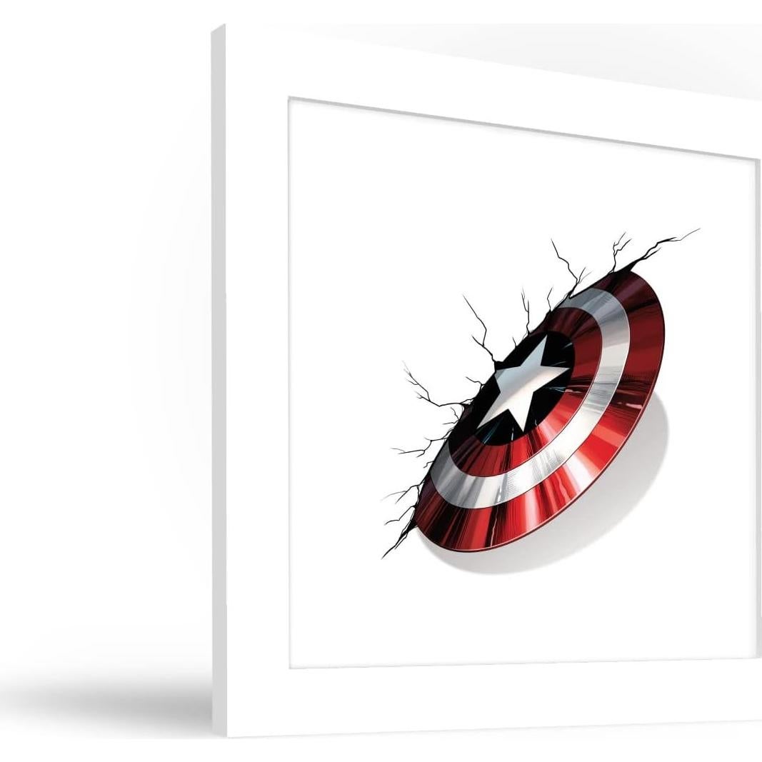 Póster de Arte Marvel Capitán América Trends International 30.48 cm