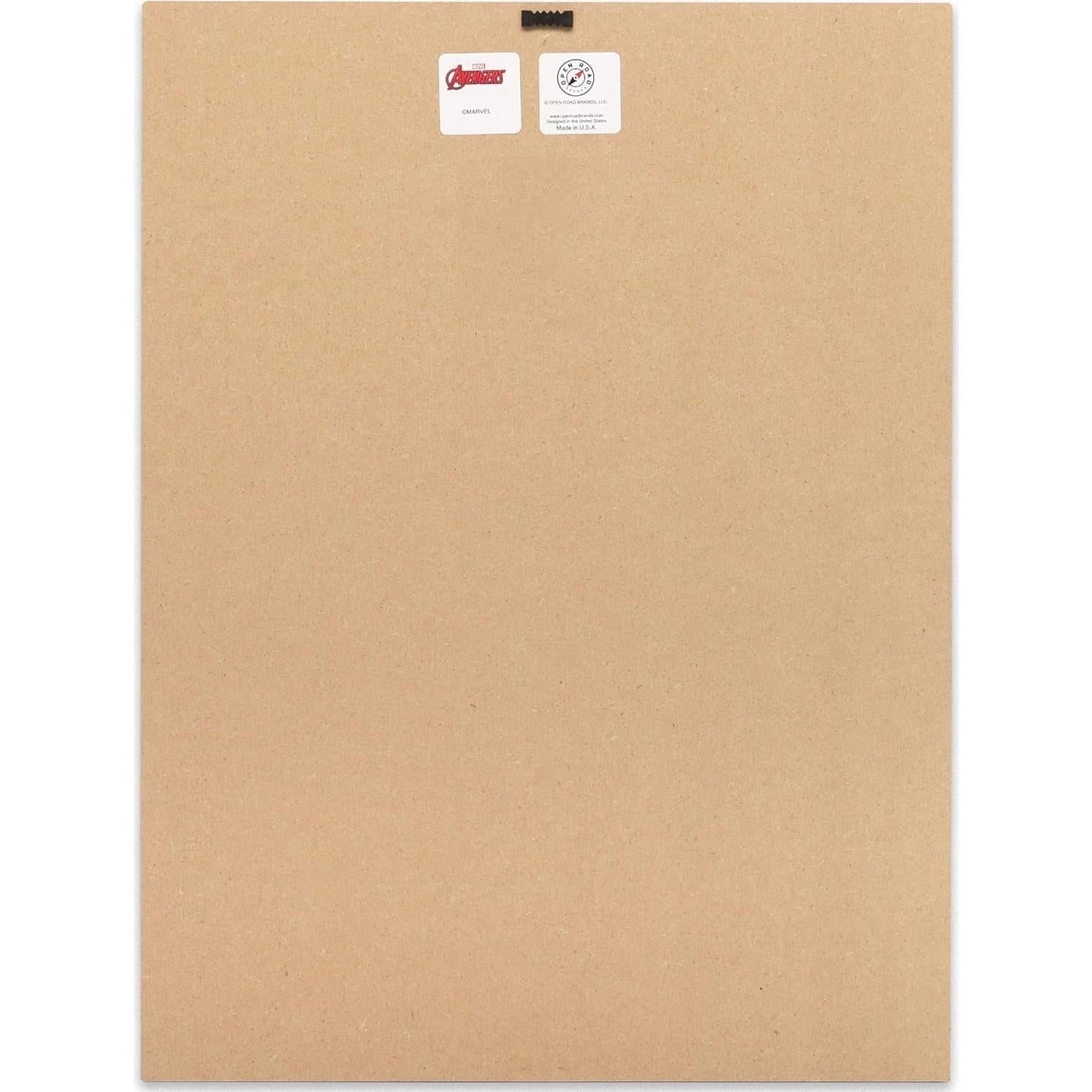 Arte de Pared Marvel Capitán América - Lienzo Enmarcado 33x49.5cm