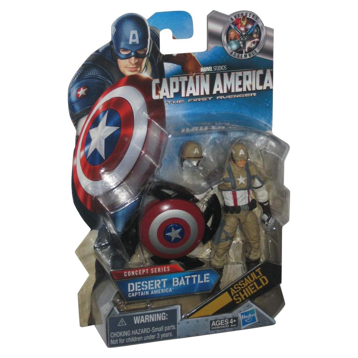Figura de Acción Capitán América Hasbro 9.53 cm Ola 4