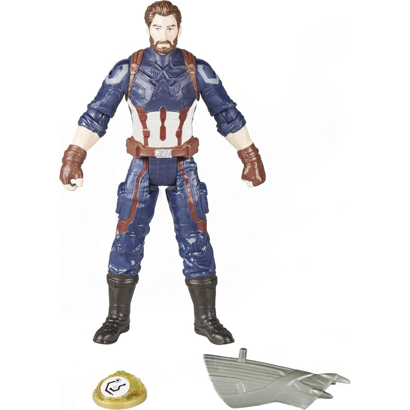Figura Capitán América 6" Hasbro Avengers Infinity War