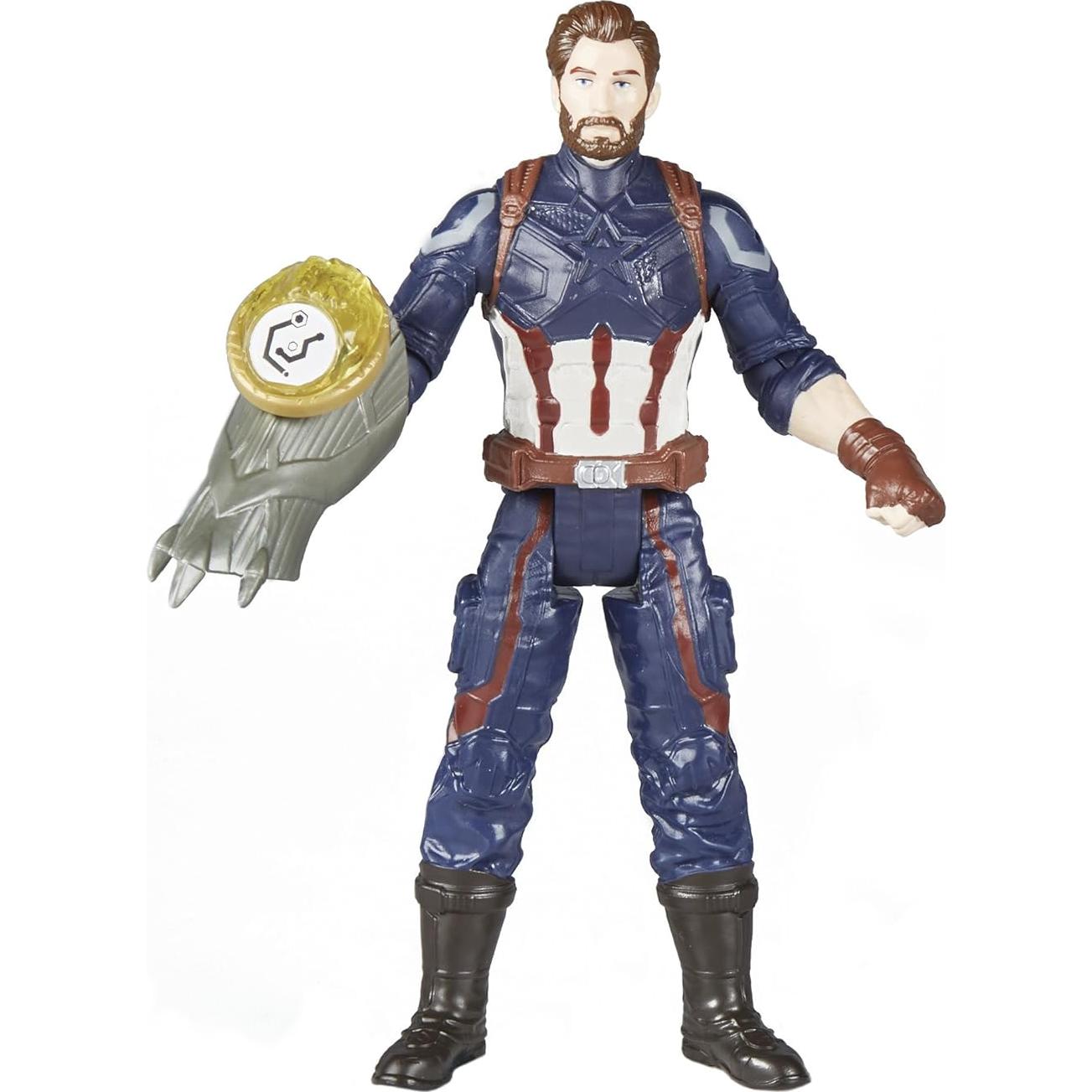 Figura Capitán América 6" Hasbro Avengers Infinity War
