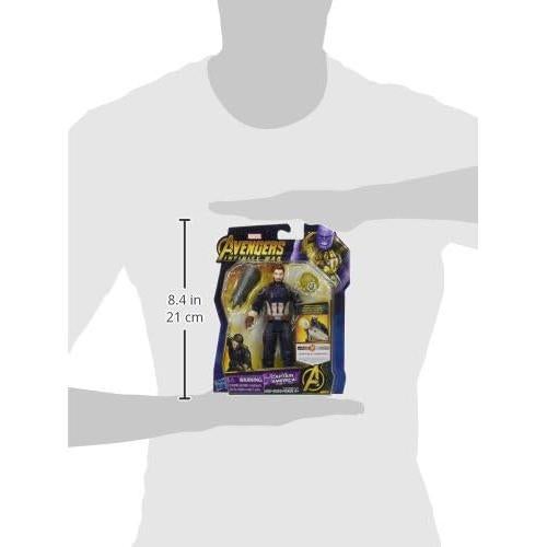 Figura Capitán América 6" Hasbro Avengers Infinity War
