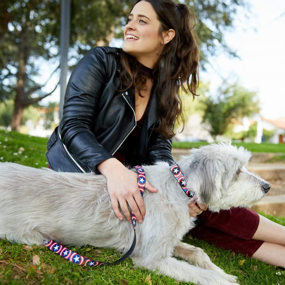 Correa para Perro Buckle-Down Capitán América 1.83m x 2.54cm