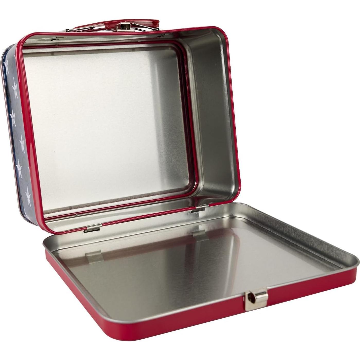 Caja de Almuerzo de Acero Capitán América Loungefly 20.3x17.8 cm