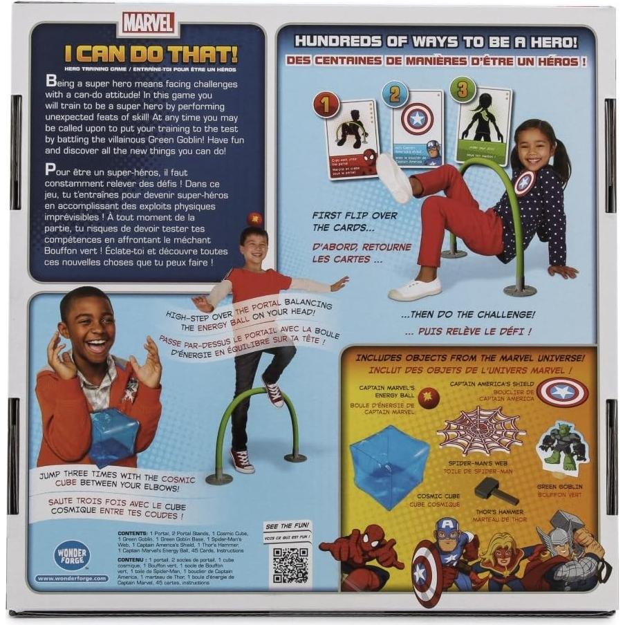 Juego de Actividades Wonder Forge Marvel ¡Yo Puedo Hacer Eso!