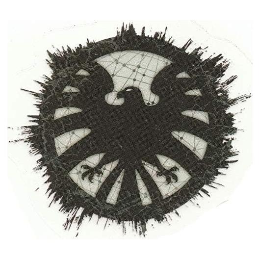 2 Inch Shield S.H.I.E.L.D. Logo Decal Iron Man Avengers Captain America Thor Hulk Black Widow Hawkeye Marvel Comics Removable Peel Self Stick Vinyl Wall Sticker Art Kids Room Home Decor