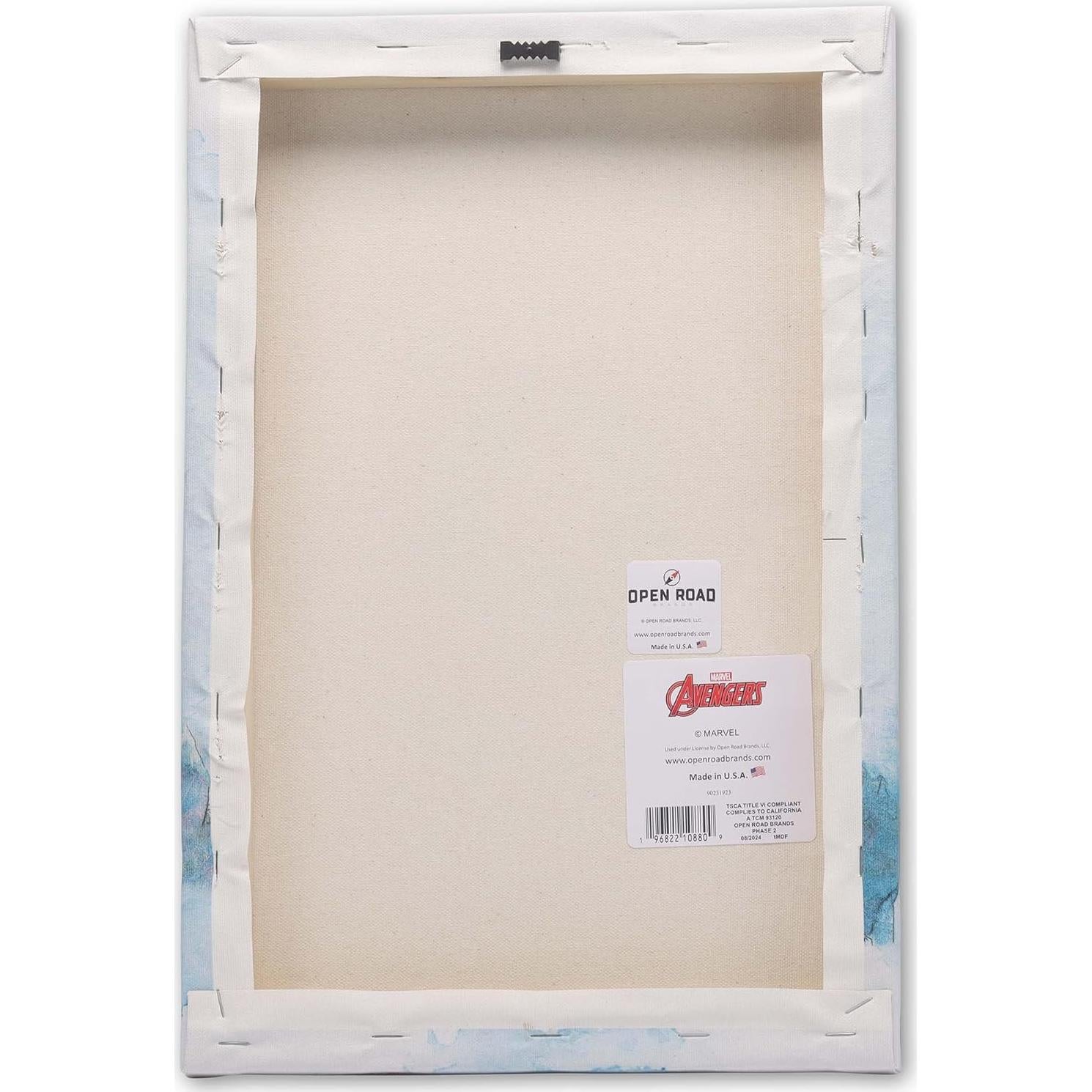 Lienzo Decorativo Capitán América Open Road 28.58x42.86 cm