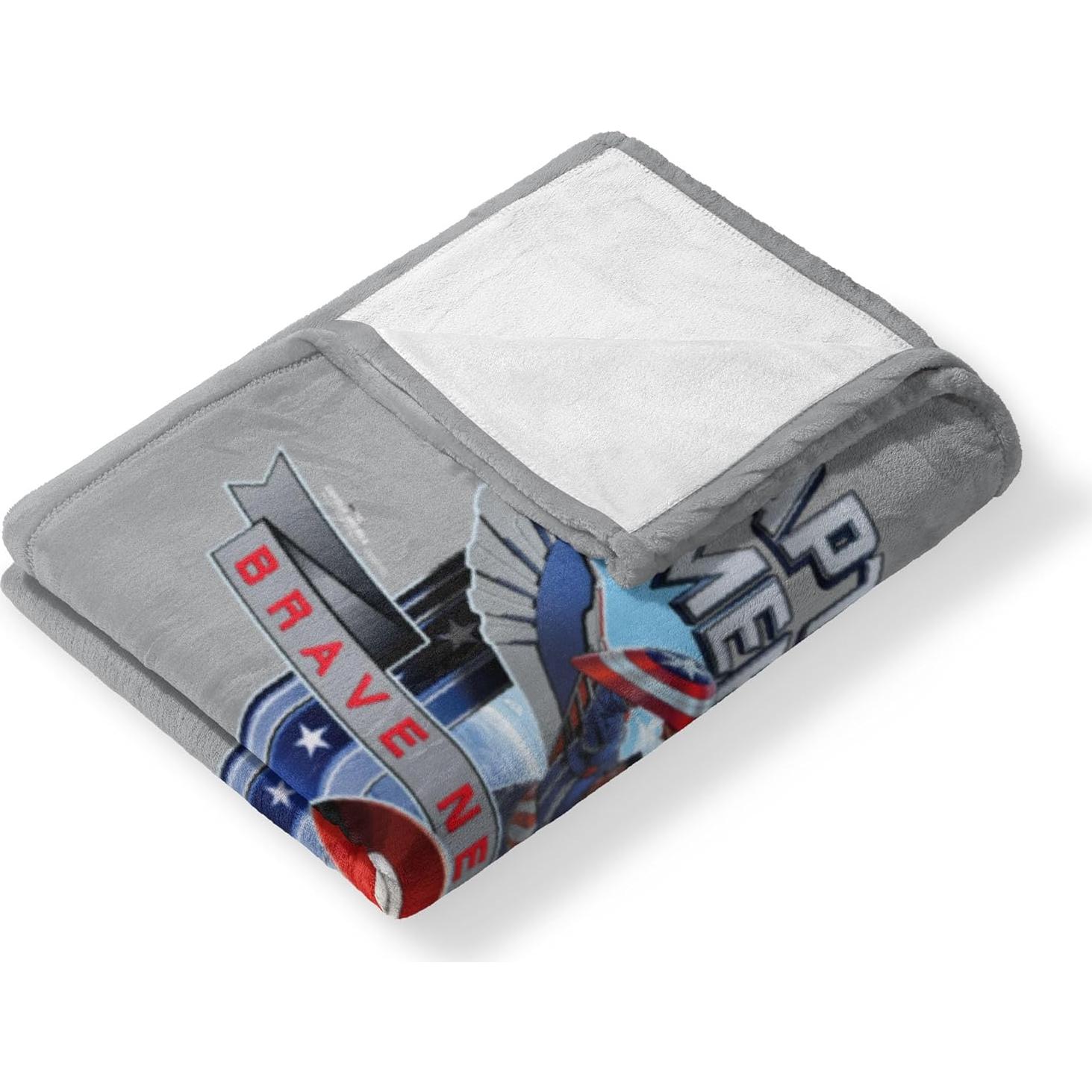 Manta de Toque de Seda Marvel Capitán América 127x152 cm