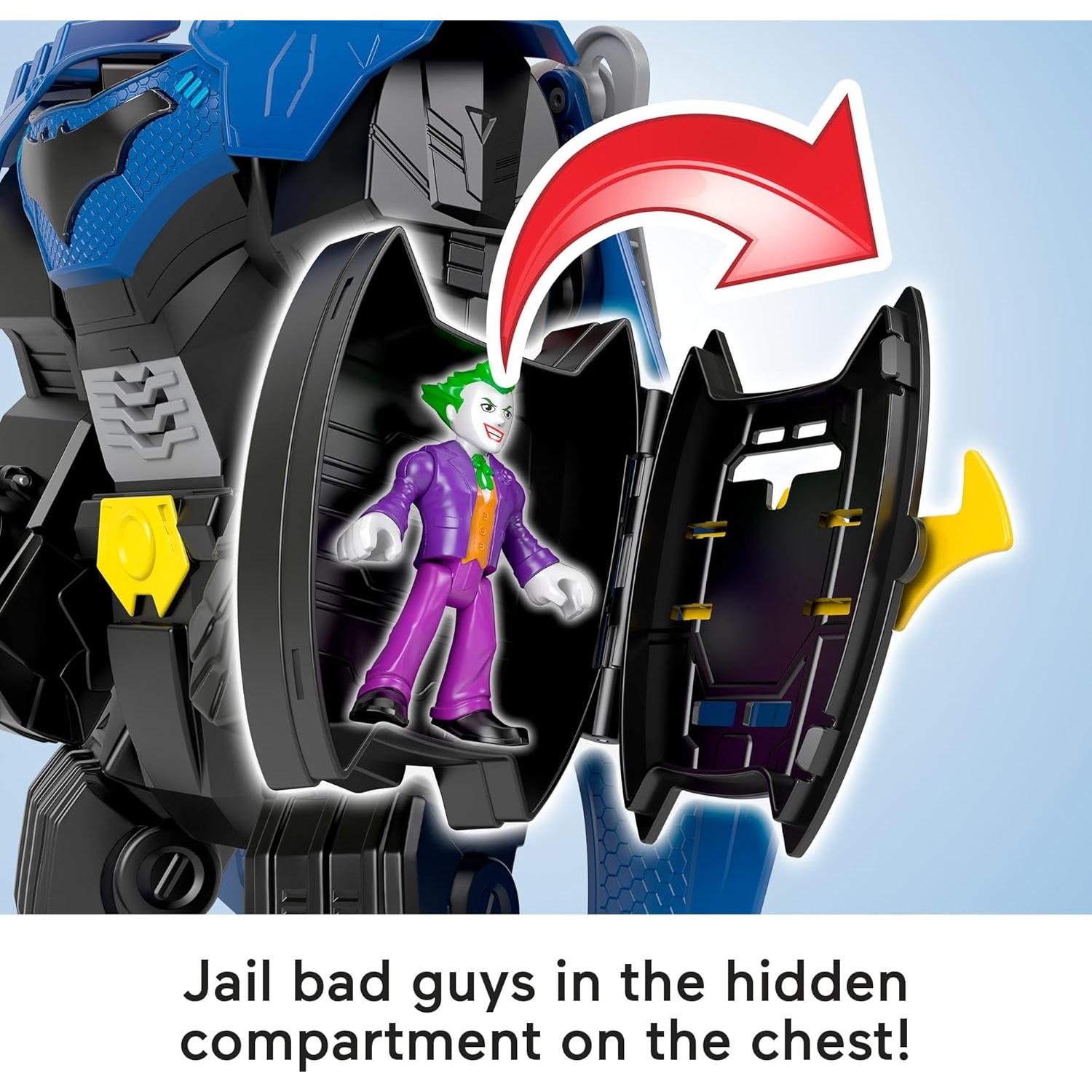 Meca de Vuelo de Batman Fisher-Price Imaginext 37cm con Luces y Sonidos