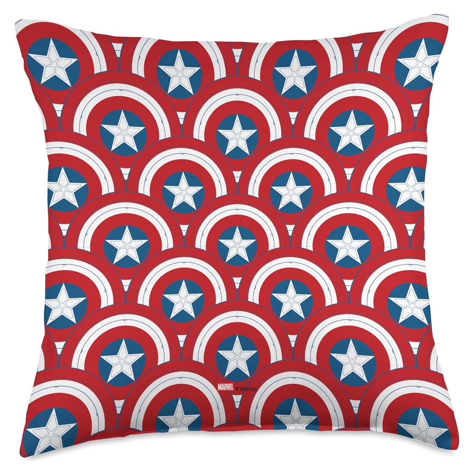 Cojín decorativo Marvel Capitán América 18x18 Escudo