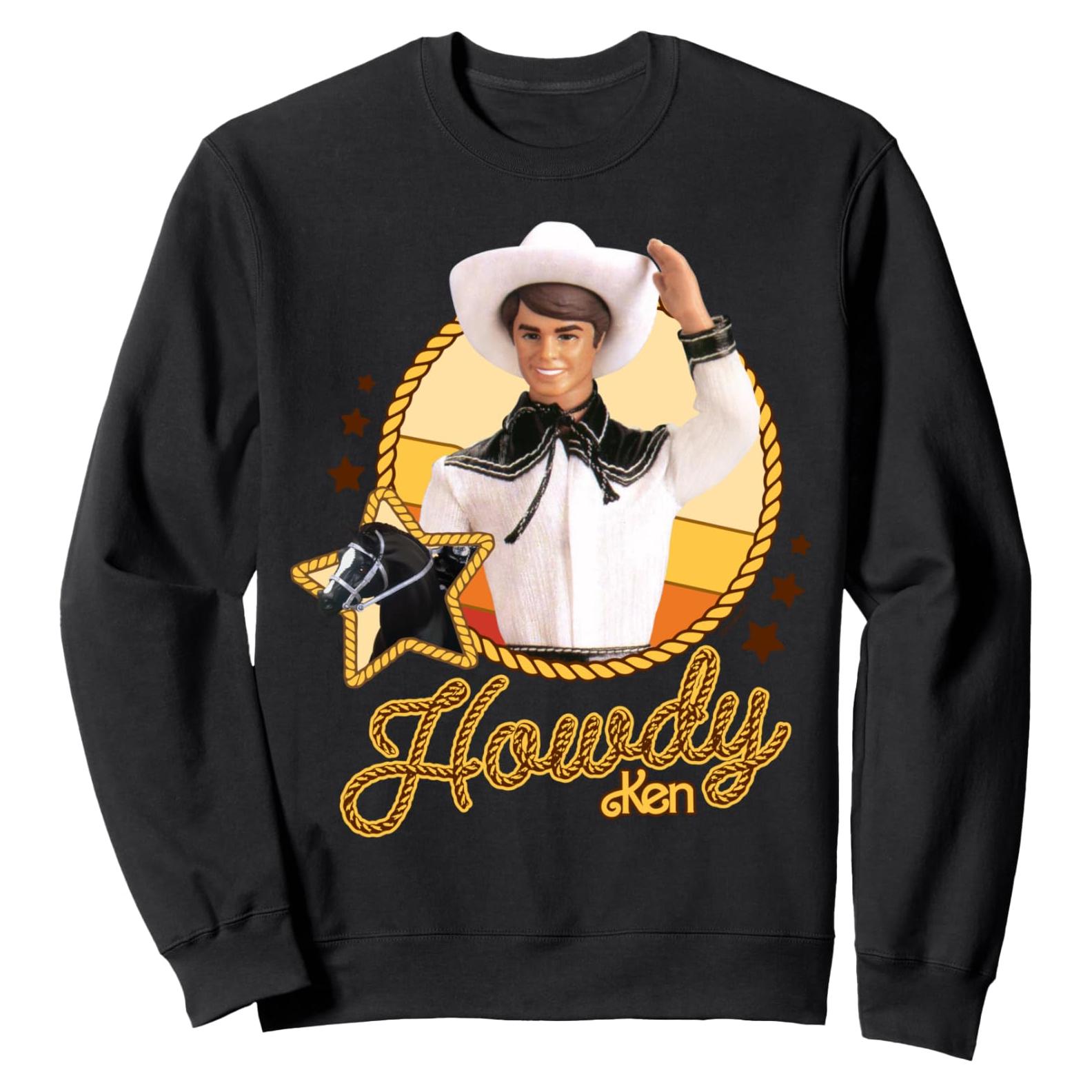 Barbie Ken Vaquero Western con Caballo - Sudadera Unisex