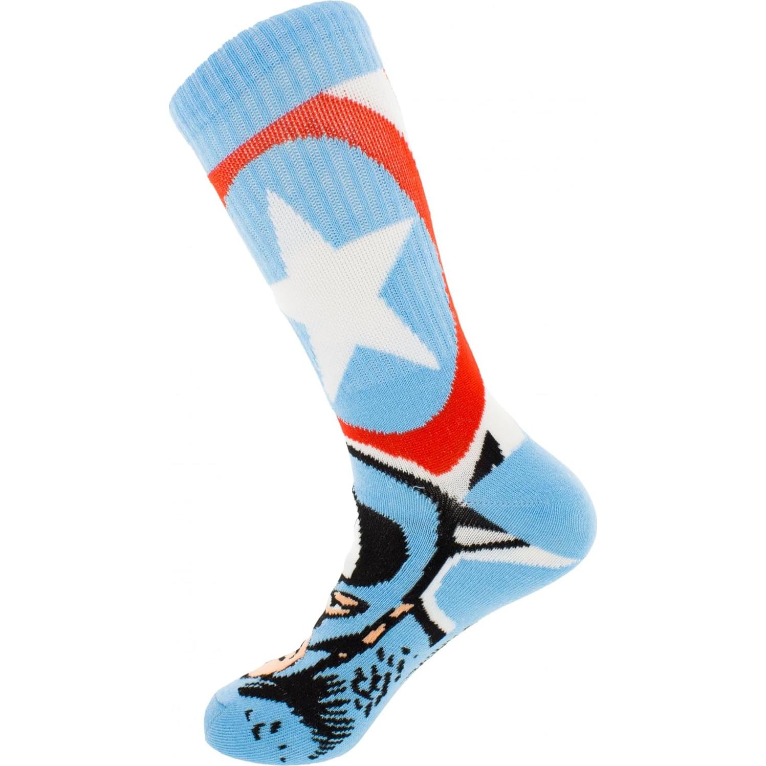 Calcetines de tripulación Berkshire Fashions Capitán América