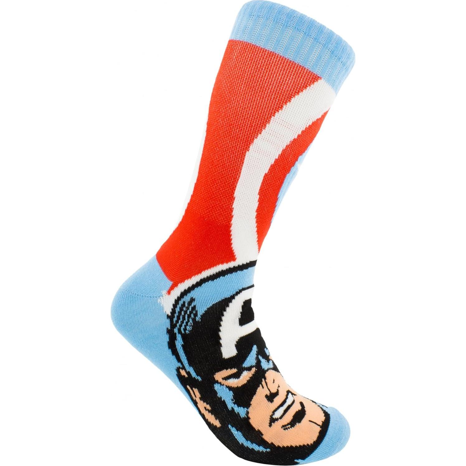 Calcetines de tripulación Berkshire Fashions Capitán América