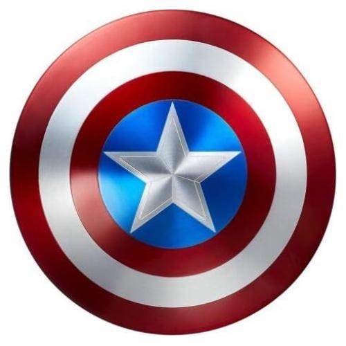 Juego de 3 Calcomanías Capitán América Vinilo Brillante