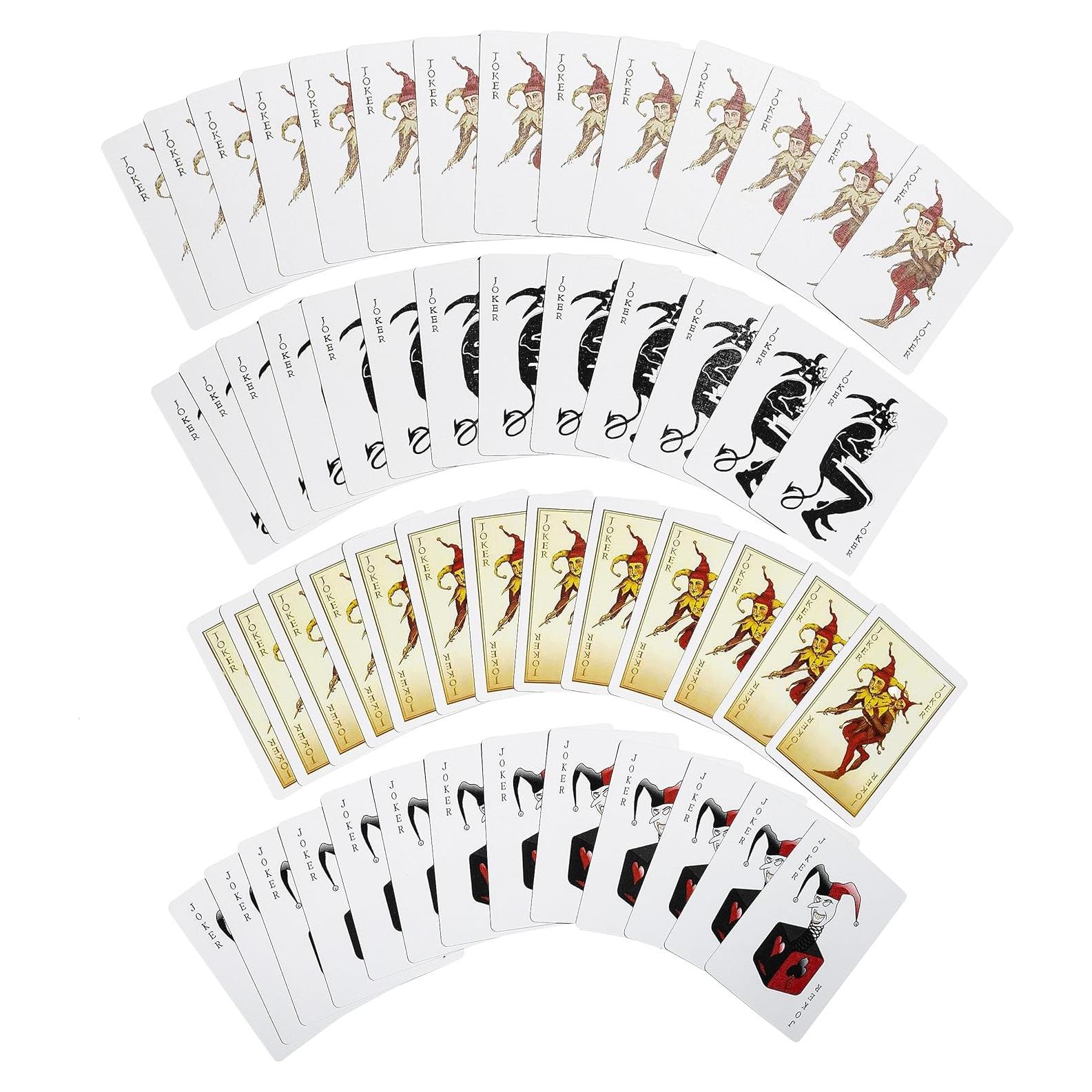 Cartas de Juego Joker El Caballero Oscuro Crislan - 56 Piezas