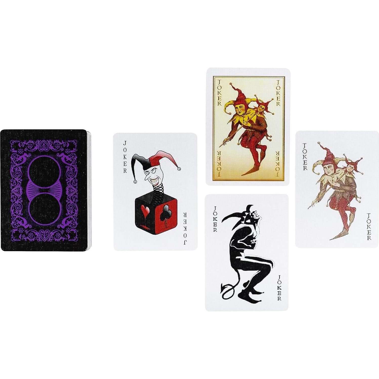 Cartas de Juego Joker El Caballero Oscuro Crislan - 56 Piezas