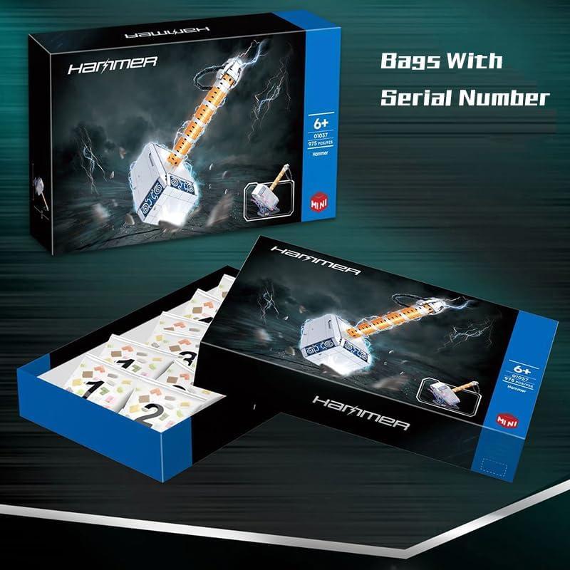 Juego de Bloques de Construcción Martillo de Batalla Thor 975 PCS