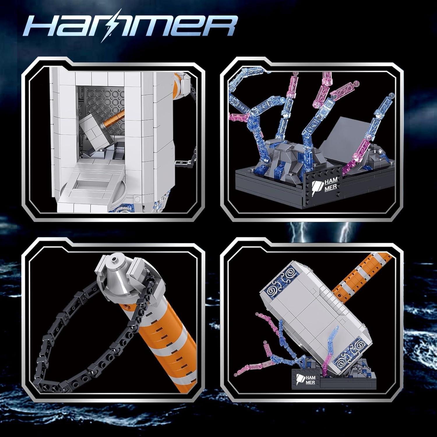 Juego de Bloques de Construcción Martillo de Batalla Thor 975 PCS