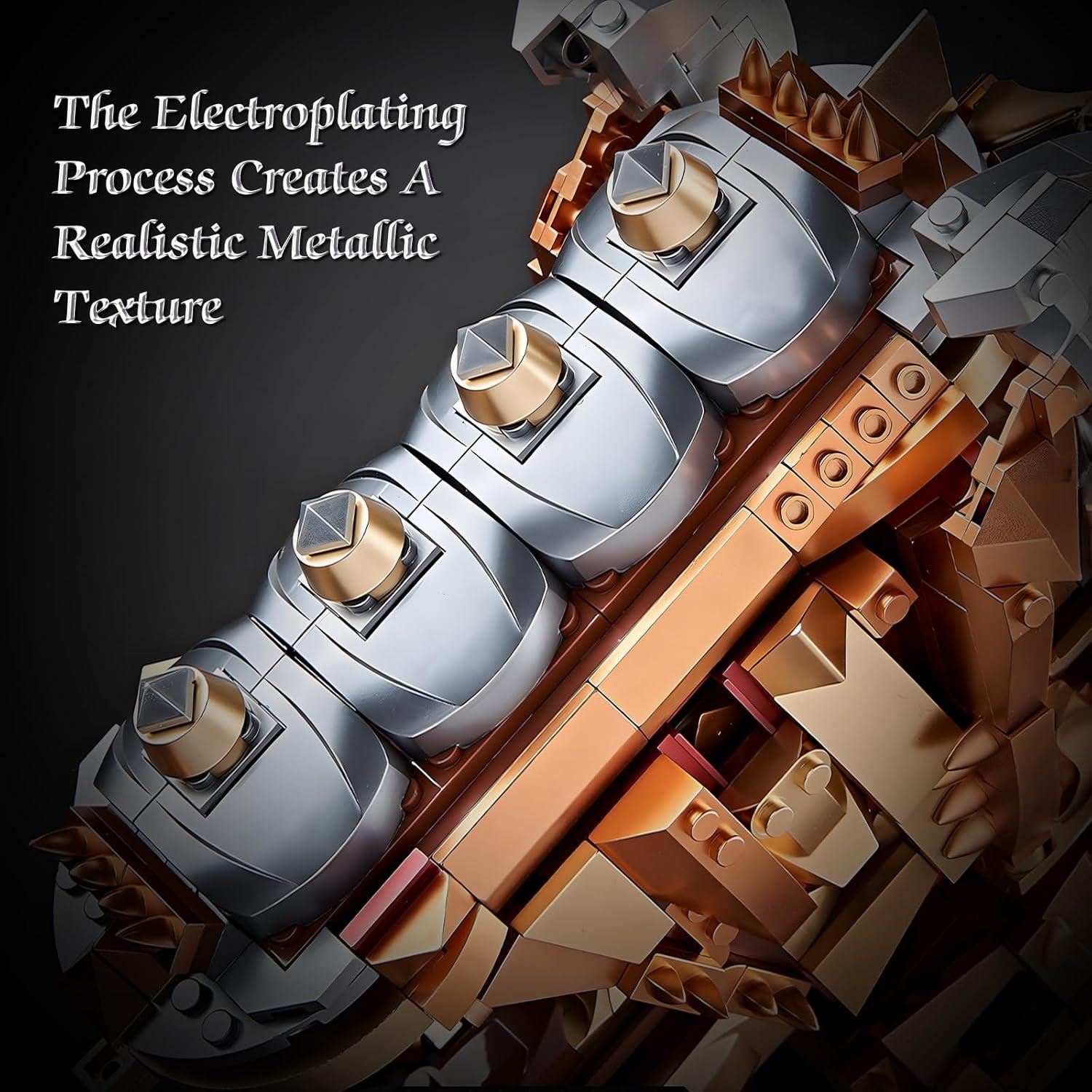 Juego de Bloques de Construcción Martillo Thor Finger Rock 1388 PCS