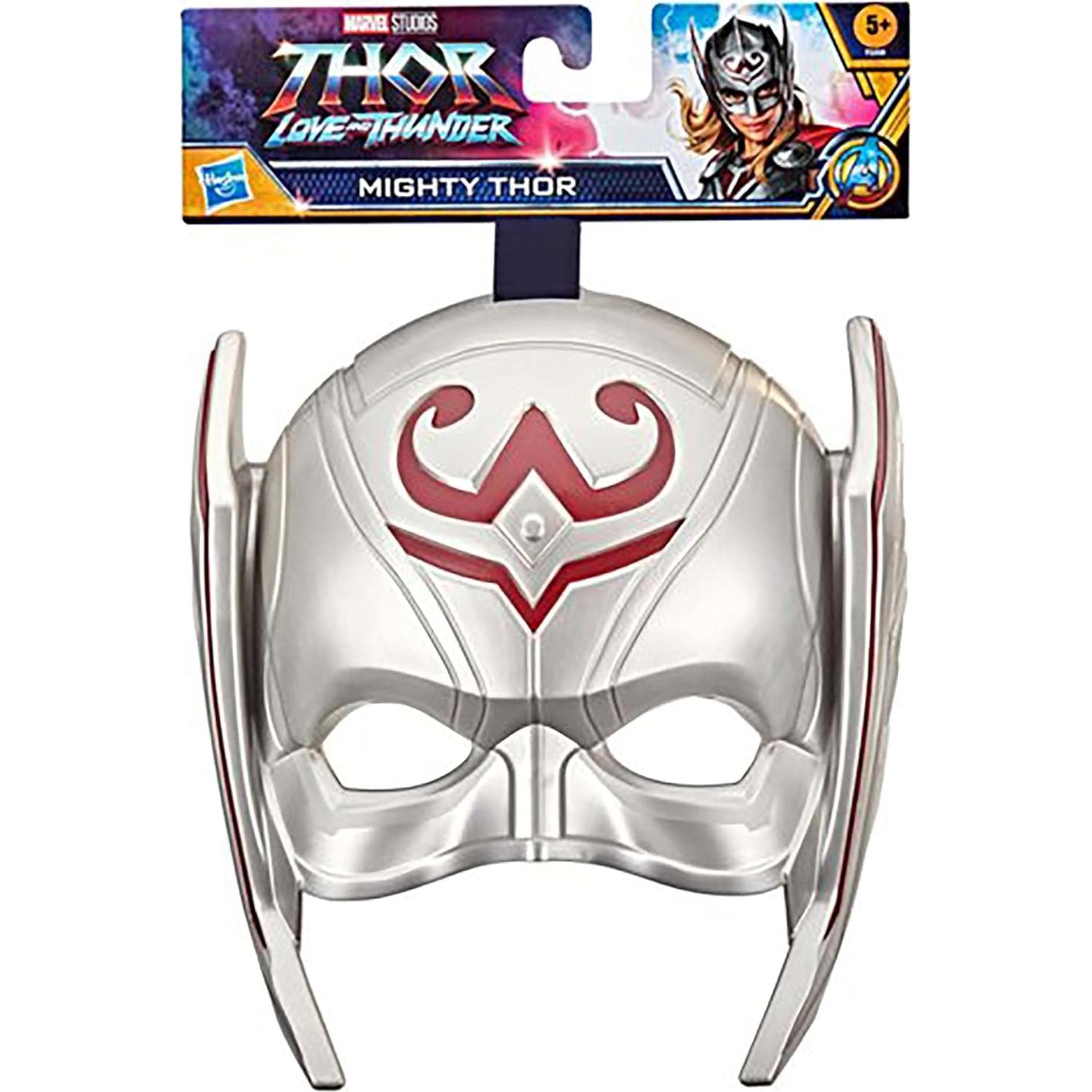 Máscara de héroe Mighty Thor Hasbro para niños 5 años en adelante