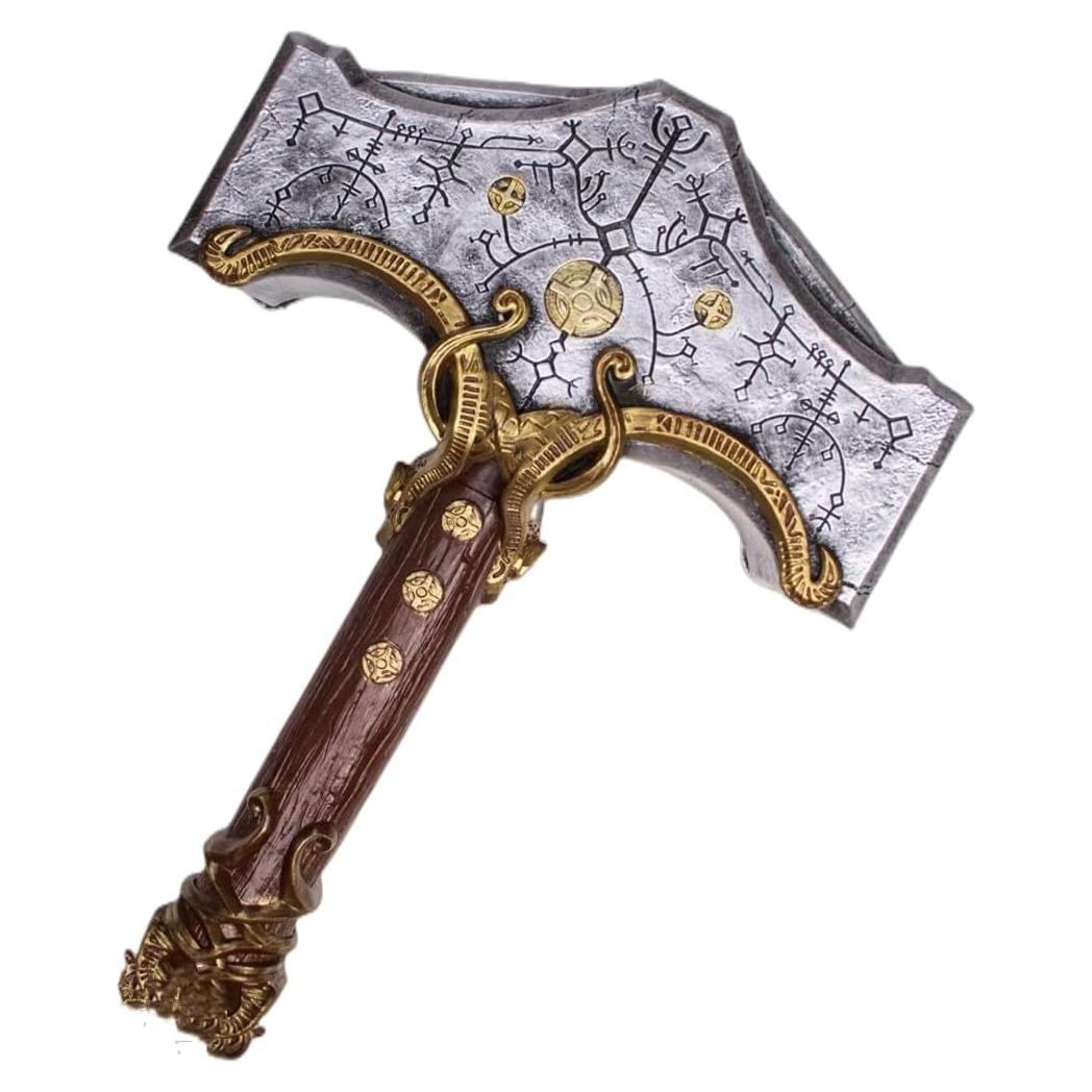 Martillo de Dios Cosplay damdos 50cm Espuma PU Accesorio Halloween