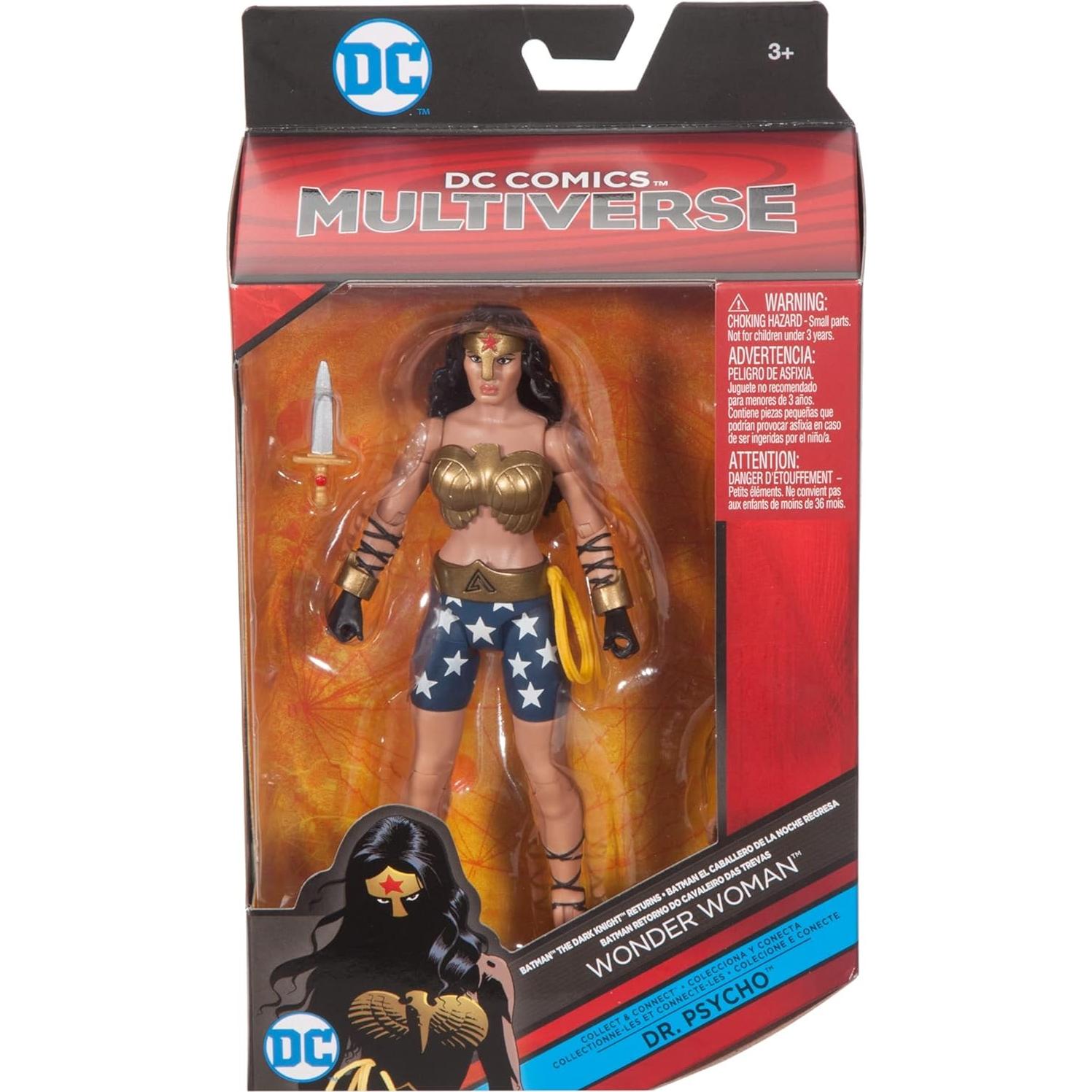 Figura de Wonder Woman DC Comics 15.24 cm con accesorios