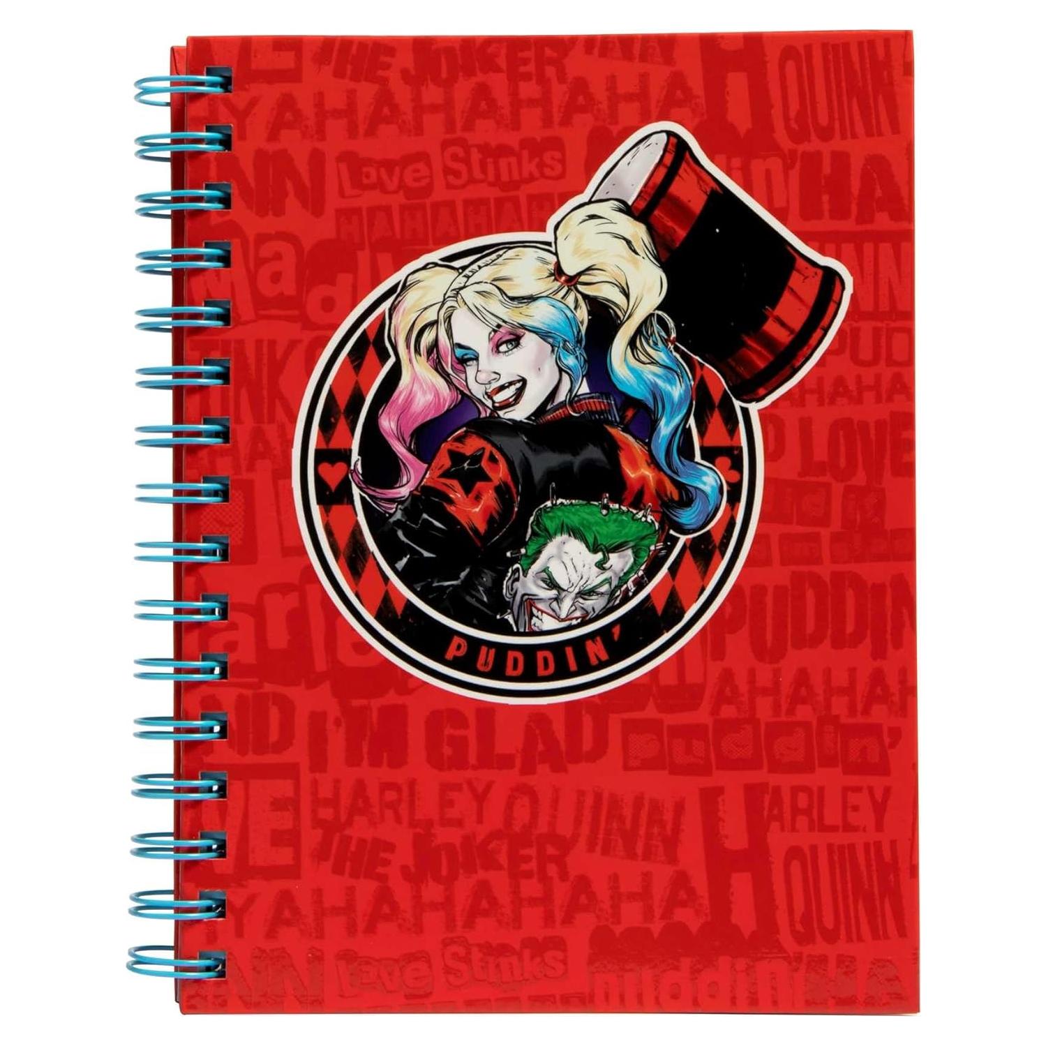 DC Comics: Harley Quinn Spiral Notebook