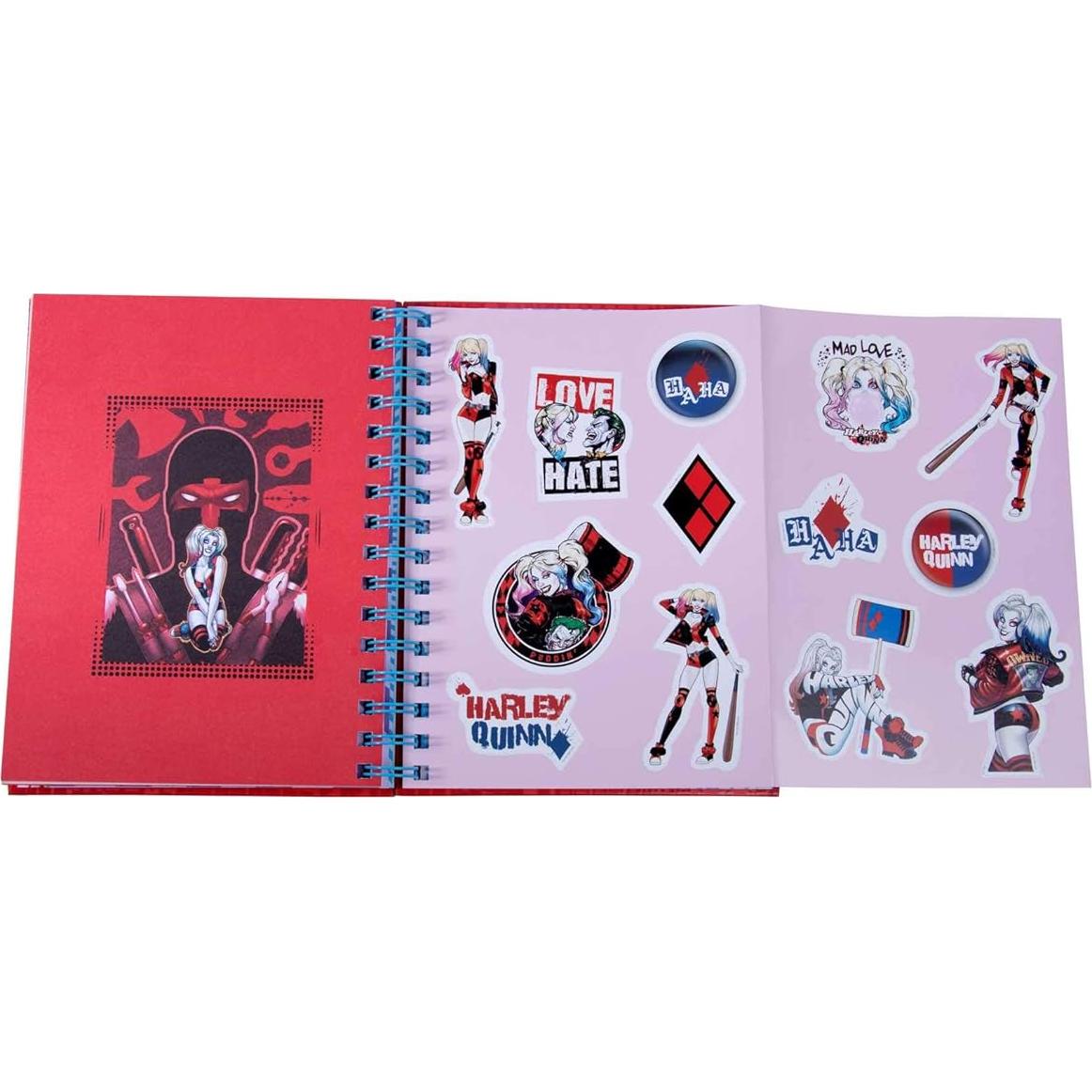 DC Comics: Harley Quinn Spiral Notebook