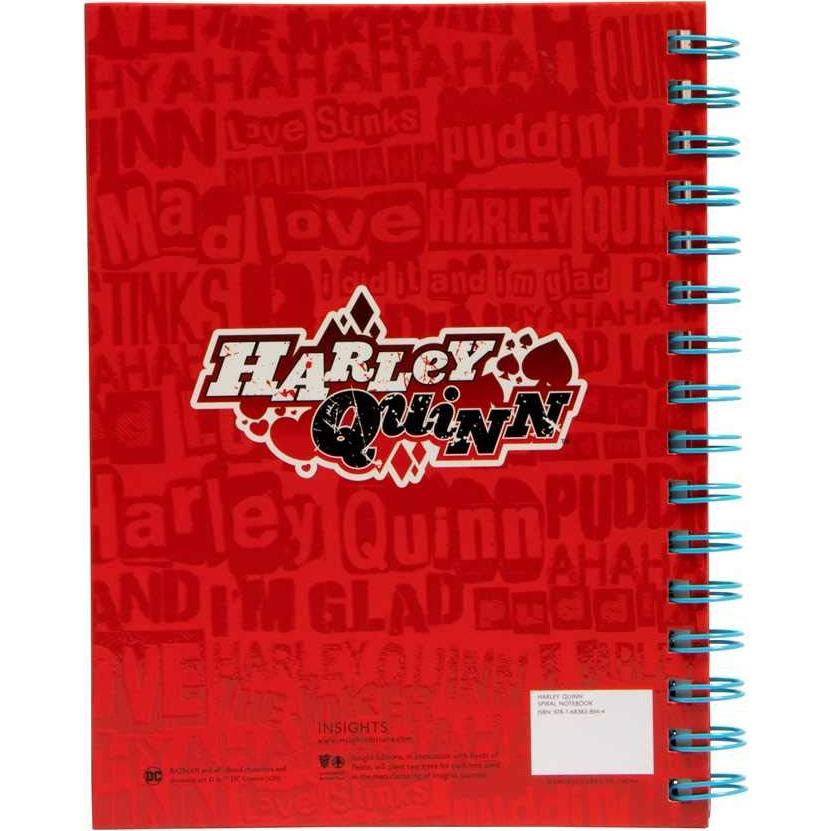 DC Comics: Harley Quinn Spiral Notebook