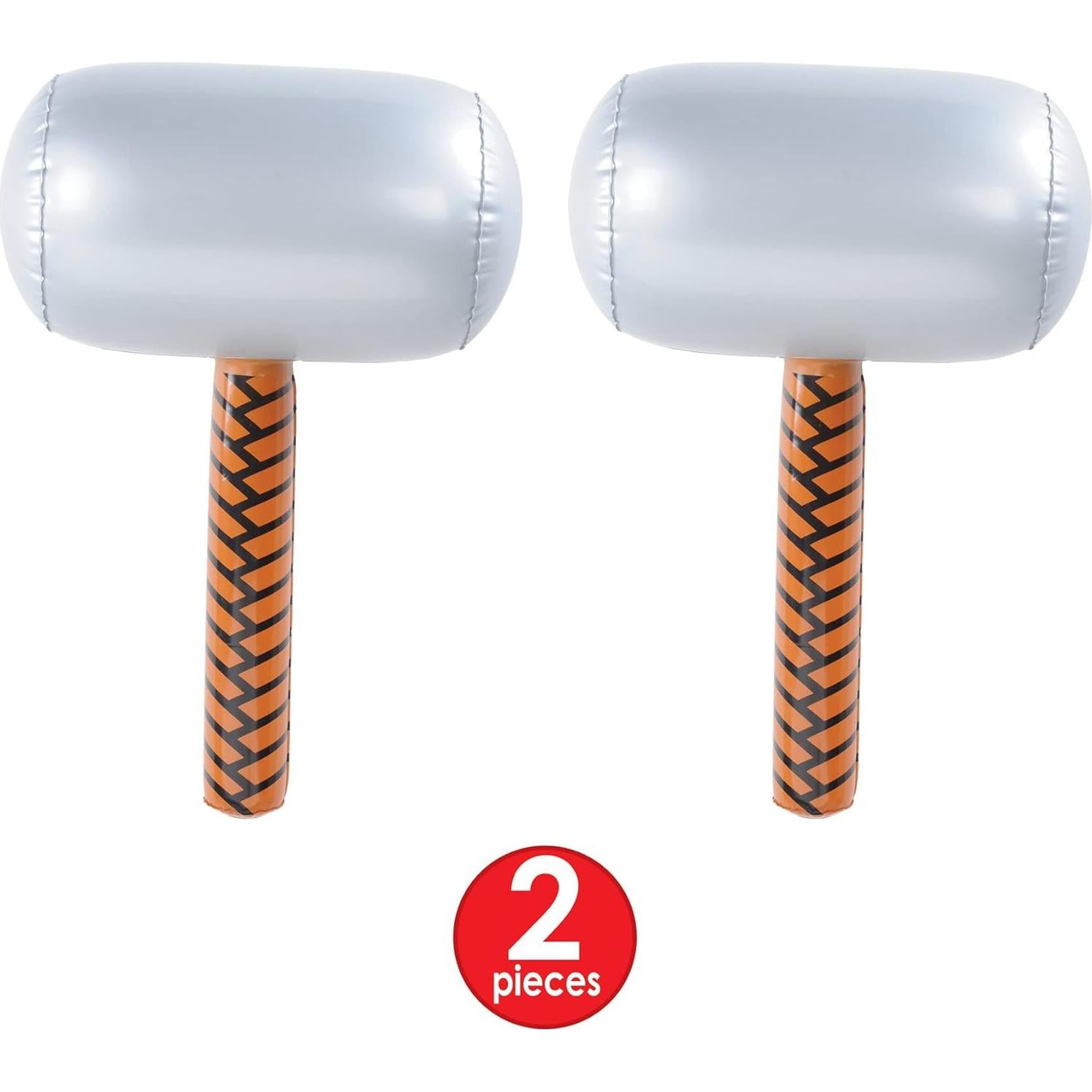 Martillos Inflables Beistle 2 Piezas 45.72 cm Fiesta Héroes