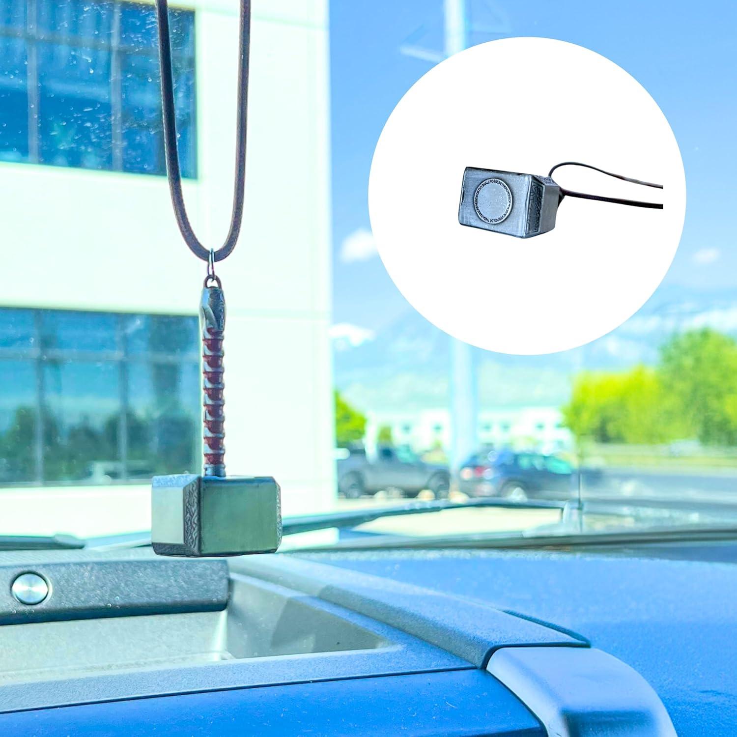 Encanto Retrovisor Martillo de Thor Bevanton - Metal Duradero