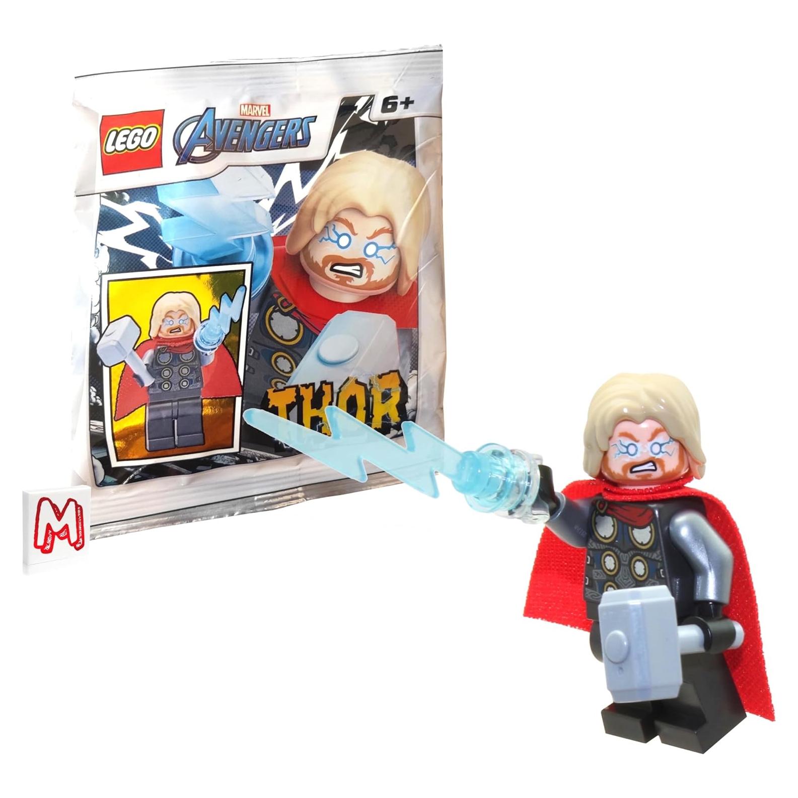 LEGO Minifigura Thor 2020 con Martillo Mjolnir - Super Heroes