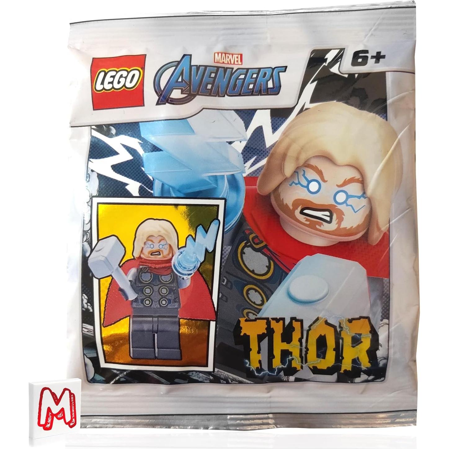 LEGO Minifigura Thor 2020 con Martillo Mjolnir - Super Heroes