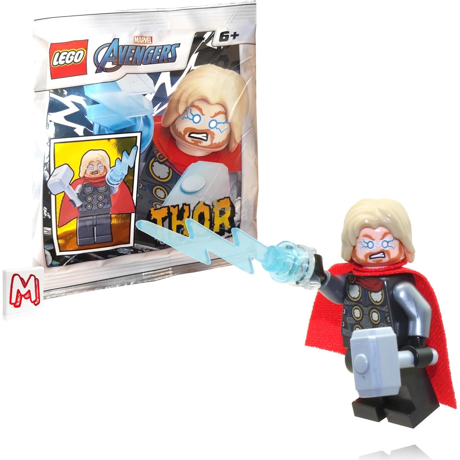 LEGO Minifigura Thor 2020 con Martillo Mjolnir - Super Heroes