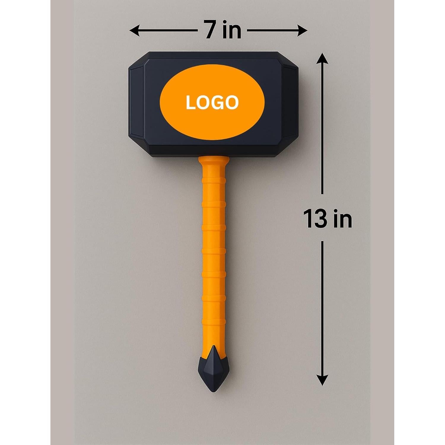 Martillo Thor Personalizado OU Sooner 31.75 cm con Base