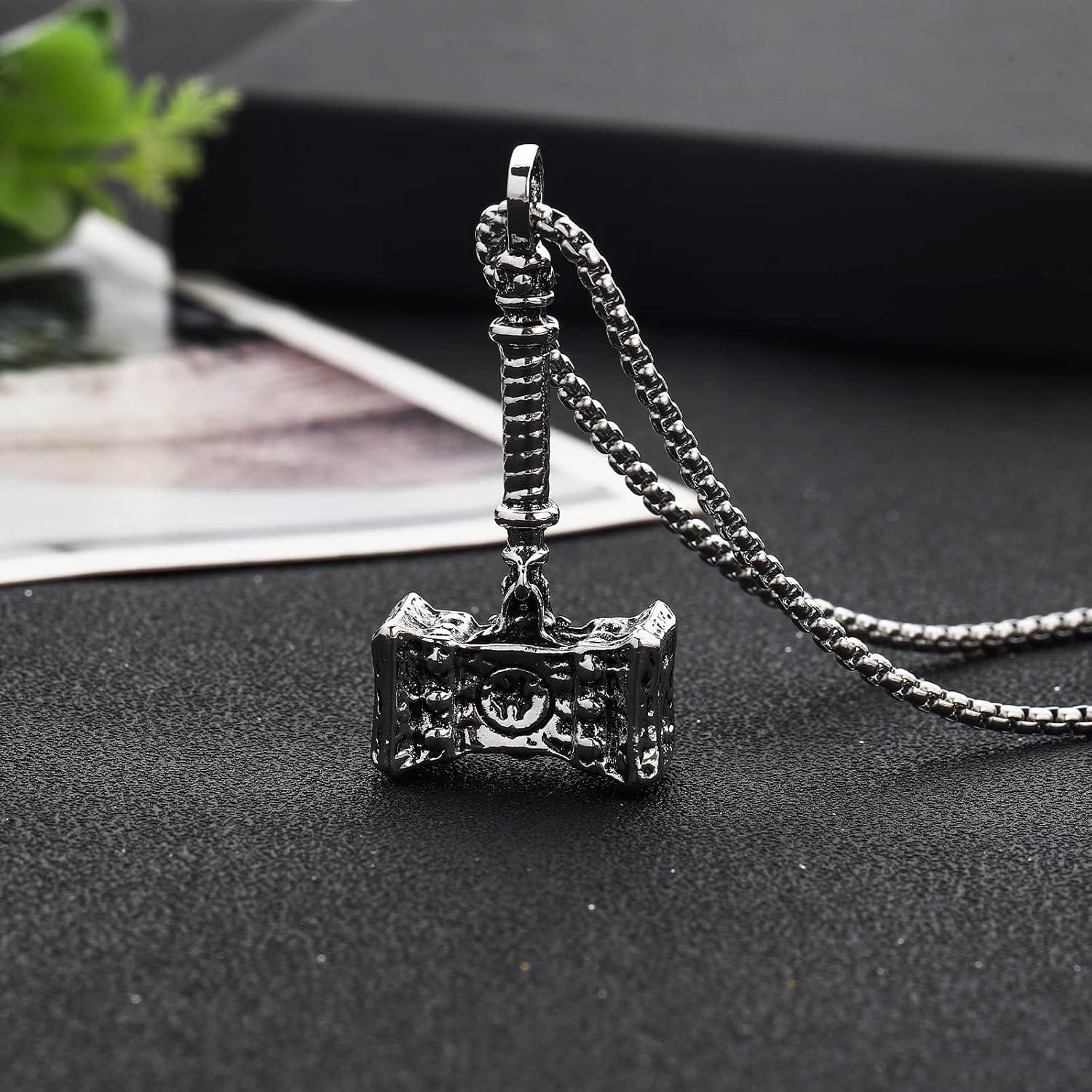 Collares Vikingos de Acero Inoxidable NEWITIN - 6 Piezas Unisex