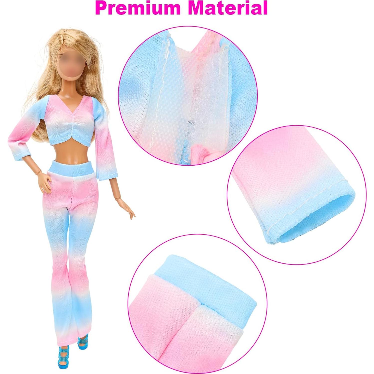 Conjunto de Ropa para Muñeca BARWA 30 Piezas 11.5"