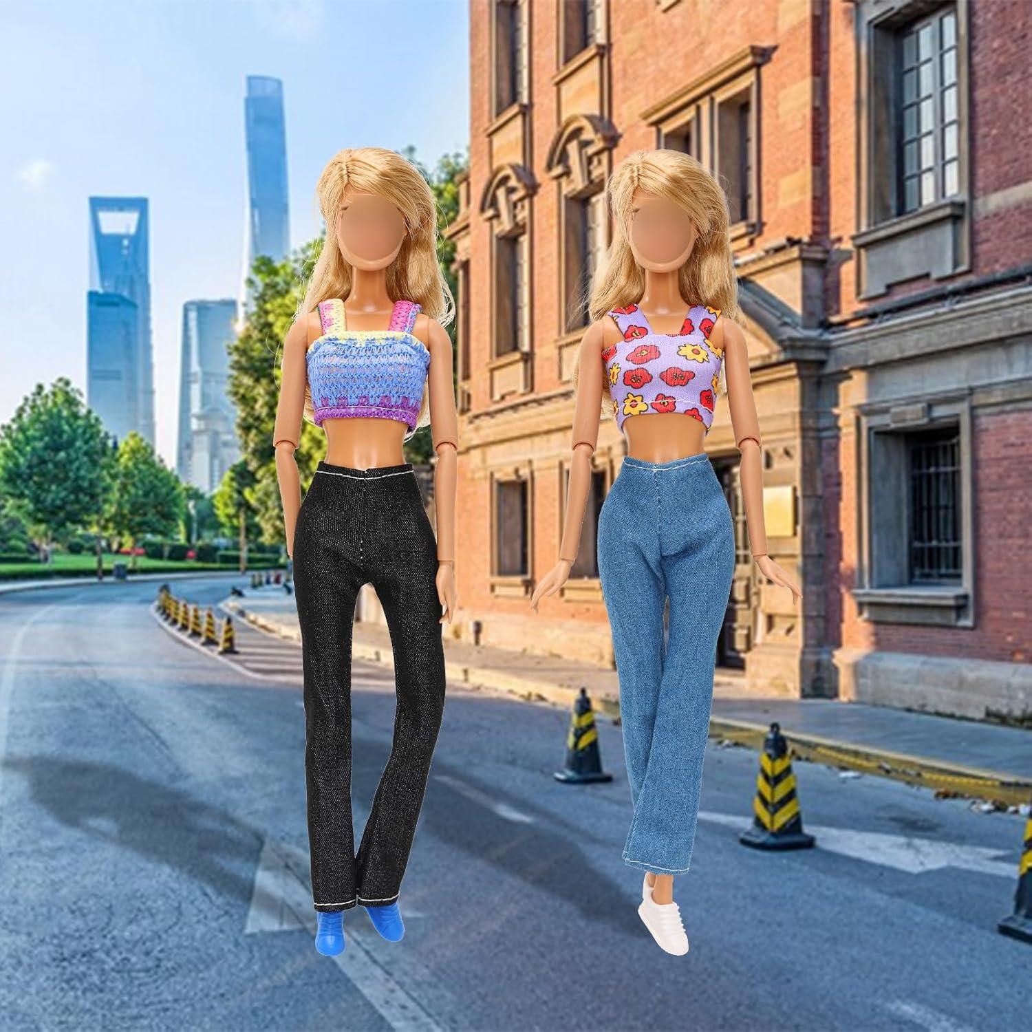 Conjunto de Ropa para Muñeca BARWA 30 Piezas 11.5"