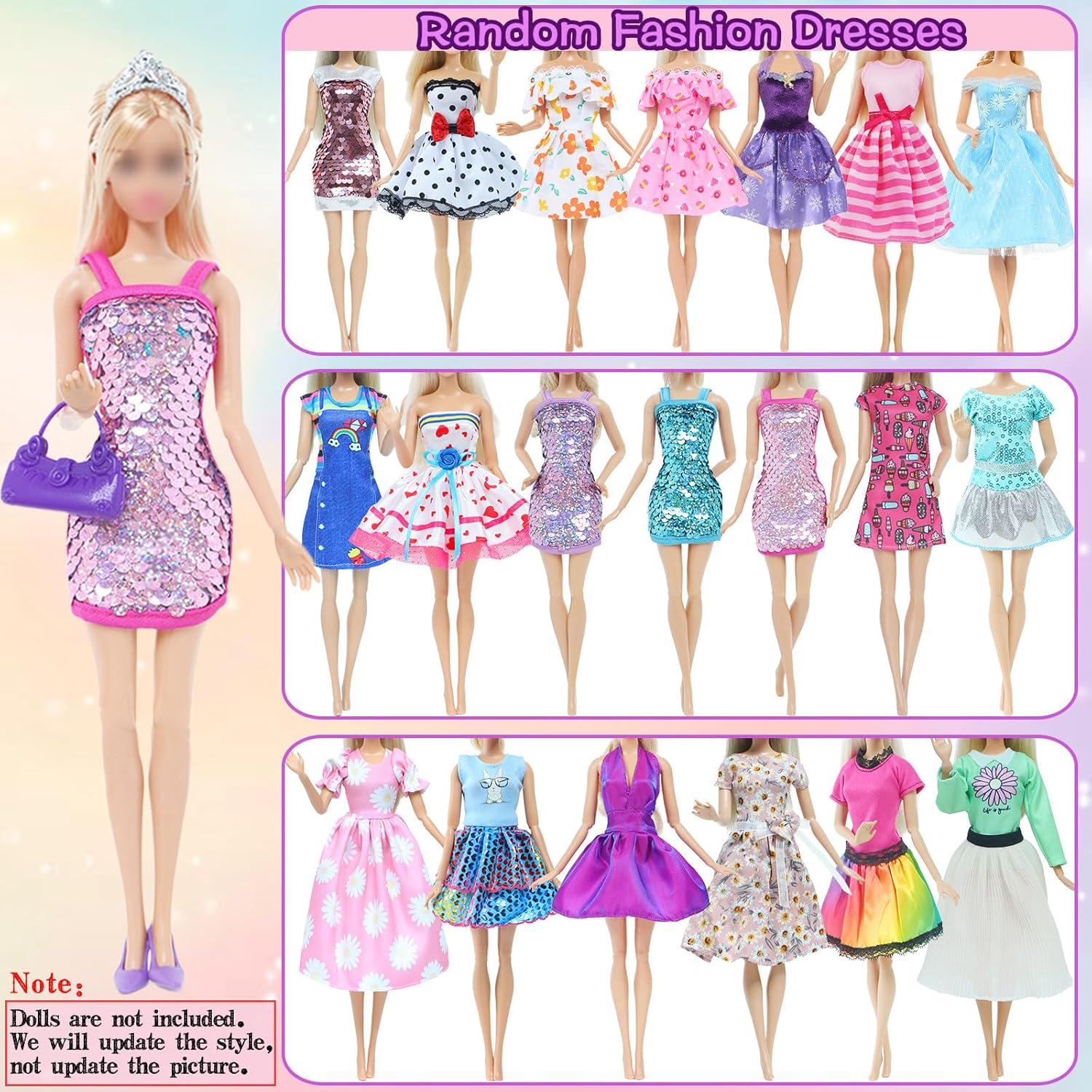 65 Piezas Ropa y Accesorios para Muñecas 11.5" MCZQXW