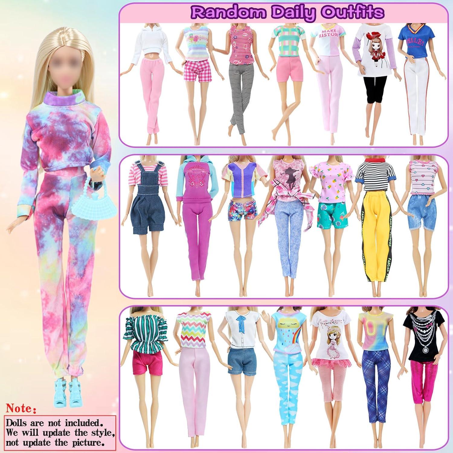 65 Piezas Ropa y Accesorios para Muñecas 11.5" MCZQXW