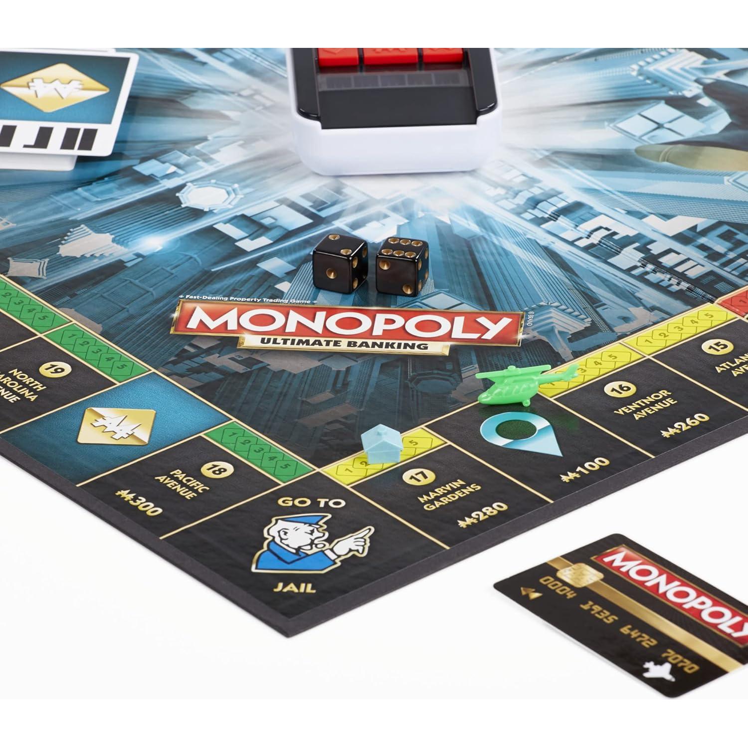 Monopoly Banca Definitiva Hasbro Juego de Mesa Electrónico