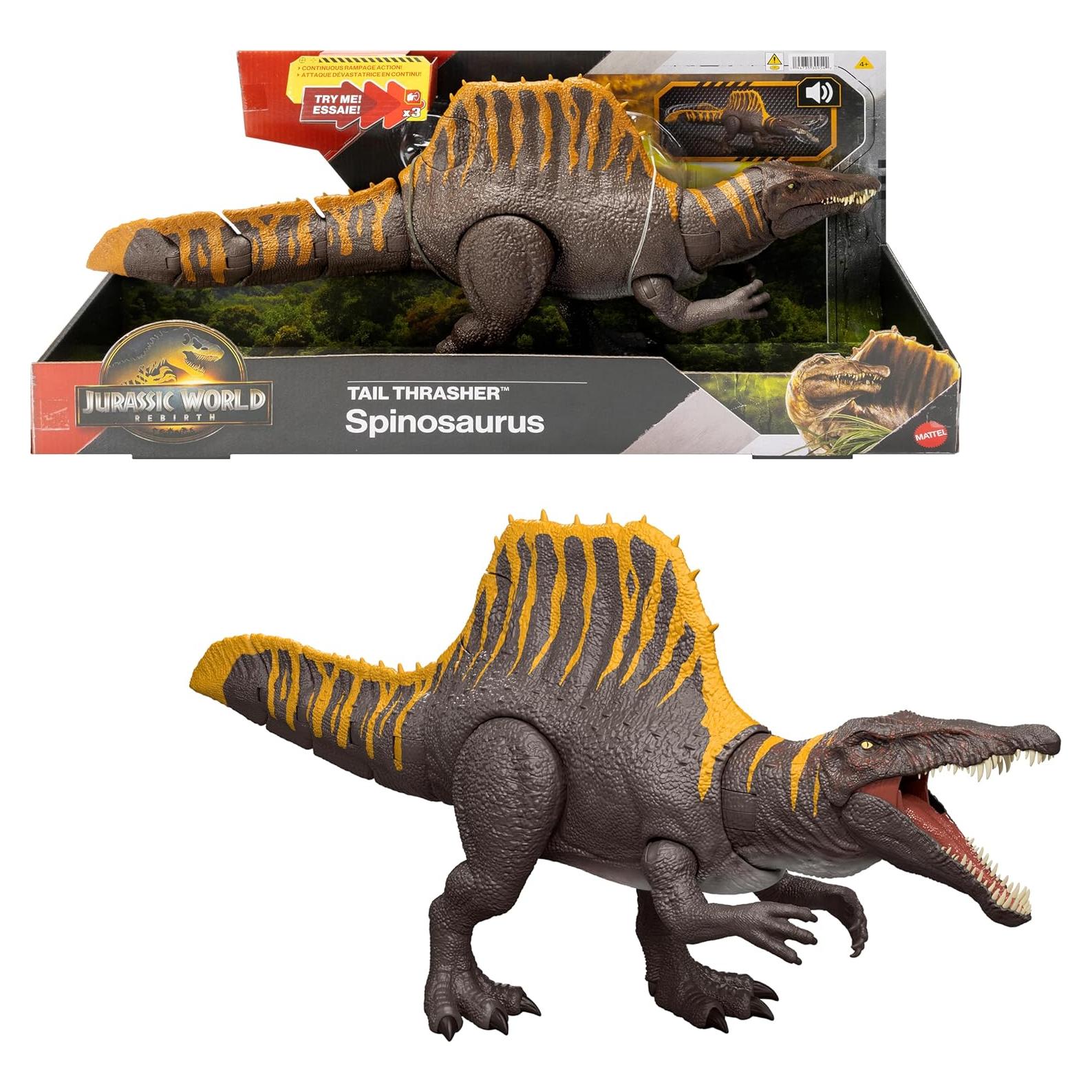 Figura de Acción Spinosaurus Mattel Jurassic World Rebirth