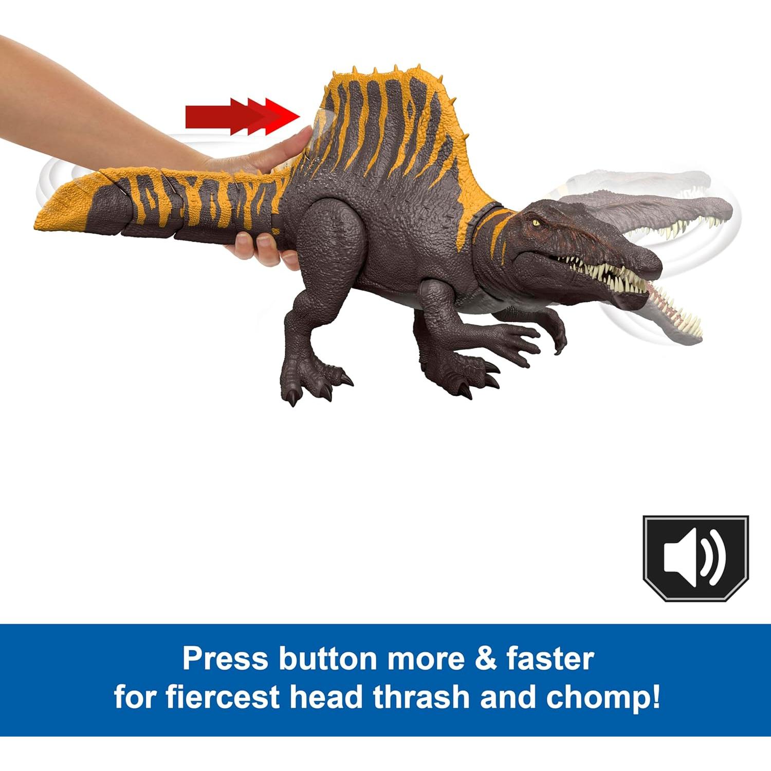 Figura de Acción Spinosaurus Mattel Jurassic World Rebirth