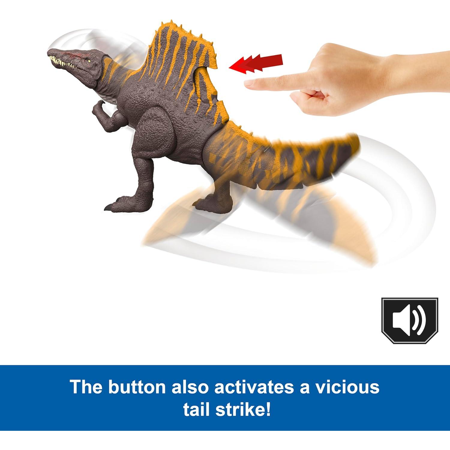 Figura de Acción Spinosaurus Mattel Jurassic World Rebirth