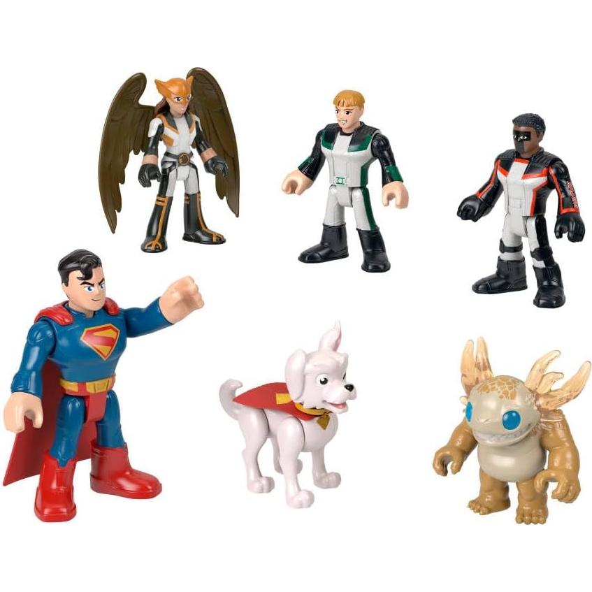 Fisher-Price Imaginext Multipack de Figuras de Superman 6 Piezas